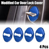 Ford Focus 4 Pcs Blue Car Door Lock Latch Covers (2019-2021)