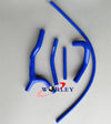 Suzuki RM125 Blue Silicone Radiator Hose (1992-1995)