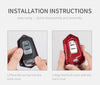 Audi A3 A4 A5 A6 A7 Carbon Fiber Key Shell Cover (2000-2023)