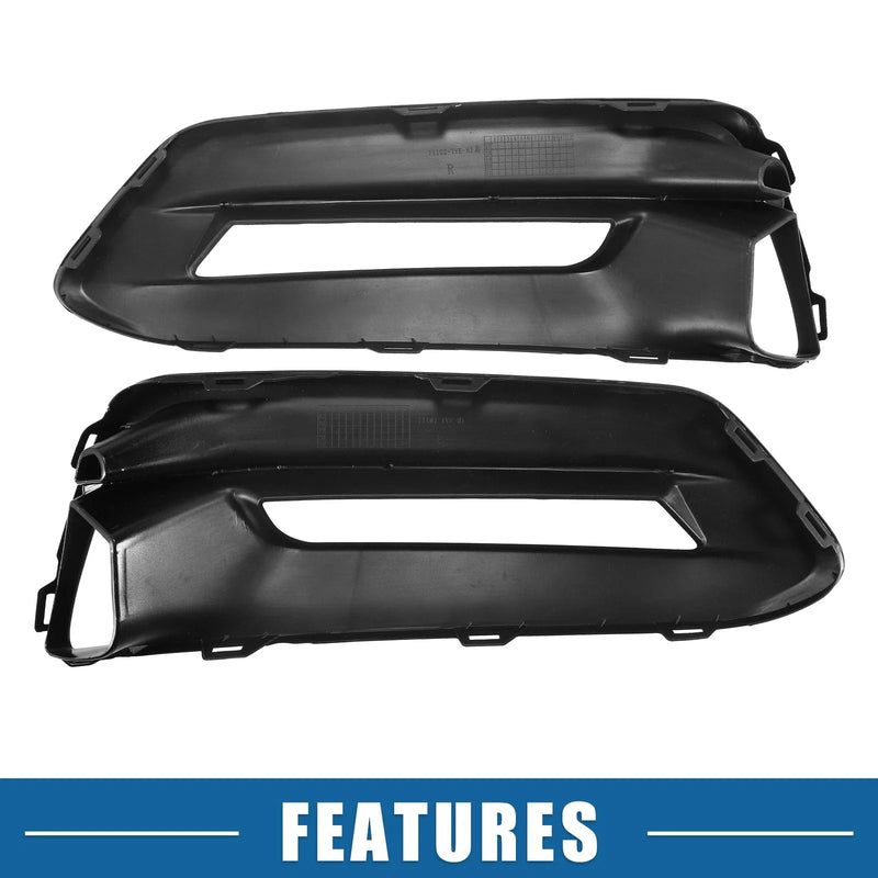 Honda Accord (2018-2020) Glossy Black Fog Light Grille Cover