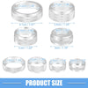 GMC Sierra Aluminum Alloy Silver Tone 8 Pcs Car AC Vent Ring Cover Trim