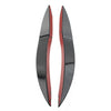 VW Golf 6 MK6 Glossy Black Front Bumper Side Air Vent Trim (2008-2013)