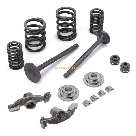 Honda XR75 XR80 XR100 XR80R XR100R Intake/Exhaust Valves with Seals Spring