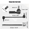 Toyota 6 Pcs Front Sway Bar Links & Tie Rod Ends