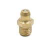 Motorcycle Car 24pcs M8 x 1 Thread Brass Straight Grease Nipple Fitting