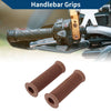 Make Model 7/8" 22mm Hand Grips Cover Handlebar Grip Rubber Light Brown