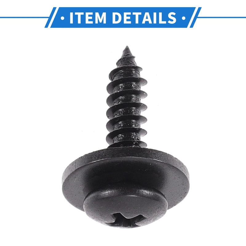 Honda Accord 1 Car Fender Liner Splash Shield Bumper Cover Screws (06-07)
