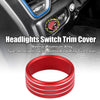 Dodge Ram Headlights Switch Button Ring Trim Cover (2018 - 2021)