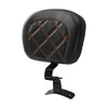 Harley Touring Road Glide 2009-2023 Black Front Backrest Pad