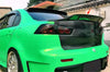 Mitsubishi Lancer EVO Sedan Rear R Style Spoiler Wing Glossy Black (2008-2017)