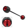 Kawasaki Z900 (2017-2019) - Red Front Wheel Axle Crash Slider