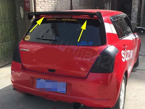 Suzuki Swift 5dr HB Hatchback Factory Style Spoiler Wing ABS (2007-2018)