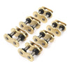 Motorcycle Dirt Pit Bike 6PCS Master Chain Connector Link w/ O-rings