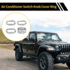 Jeep Gladiator JT Headlight CD Switch Knob Cover Ring (2020-2023)