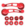 Door Window Regulator Red Hand Crank Swivel Adjust Handle (Fits Various Models)