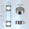 Machinery 686ZZ 20pcs 6x13x5mm Double Metal Shield Deep Groove Ball Bearings