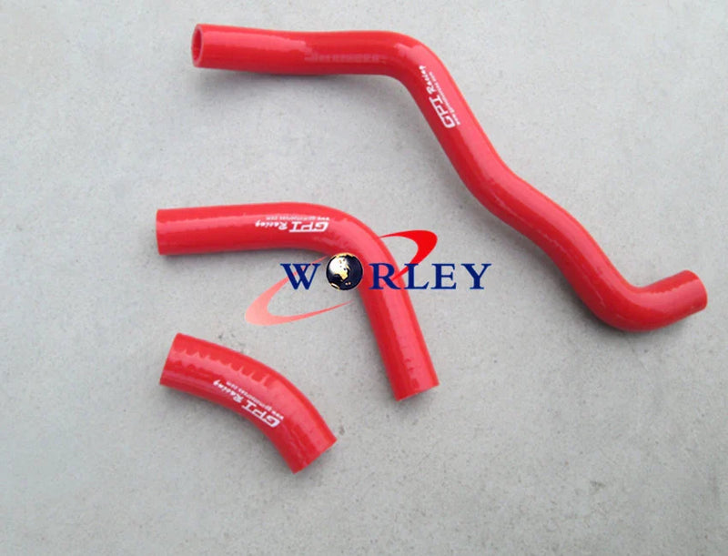 Suzuki DRZ400 DRZ400S DRZ400SM Red Silicone Radiator Hose (2002-2011)