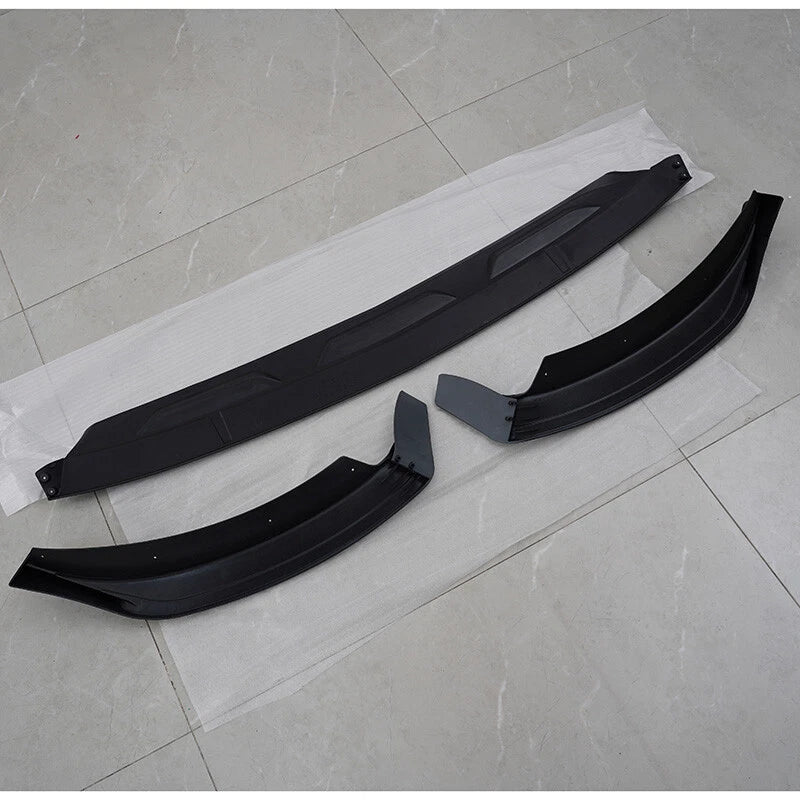 Mercedes Benz GLE W167 C167 V167 Front Bumper Spoiler Lip Black (2020-2023)