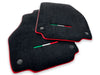 Ferrari 458 Spider IT Edition Black Floor Mats (2010-2015)