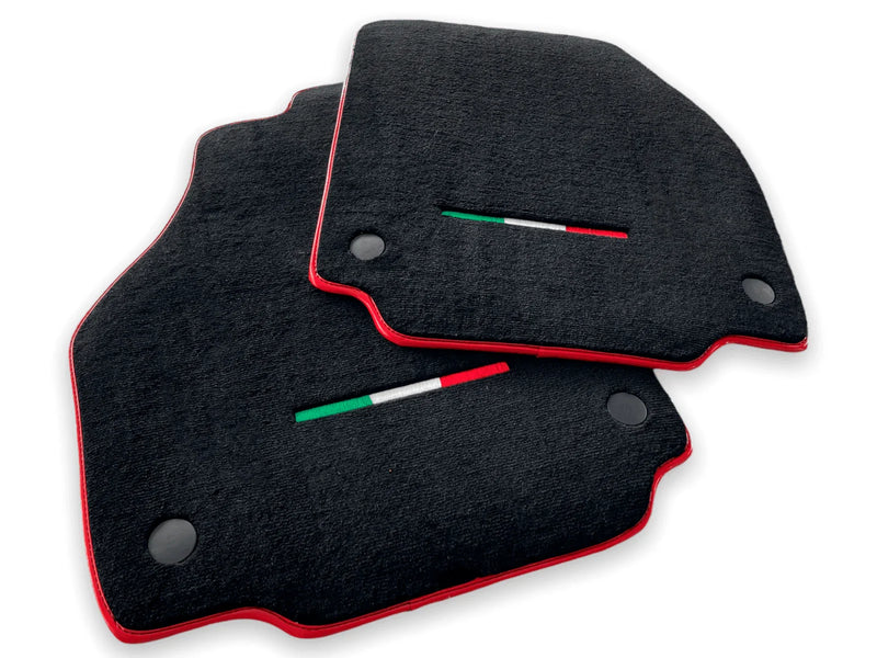 Ferrari 458 Spider IT Edition Black Floor Mats (2010-2015)
