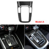For Audi A4 A5 Q5 2009-2016 Carbon Fiber Center Console Gear Shift Cover Trim