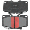 Toyota 80 Series 2 x Front Drilled & Slotted Disc Rotors & Brake Pads (90-92)