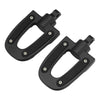 Harley Road King, Street Glide Matte Black Footpegs (2009-2023)