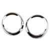 Toyota Sienna SE Silver Front Fog Light Trim Covers (2011-2017)