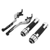 Honda CBR600RR CBR954RR Silver Extendable Brake Clutch Lever (2003-2006)