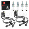HONDA Shadow Aero 750 VT750C Ignition Coil Spark Plug With Cap (2004–2010)