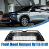 Toyota Corolla LE Front Lower Hood Bumper Grille Grill Chrome Silver Tone