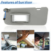 Honda CRV 2017-2022 Gray Replacement Left Side Sun Visor