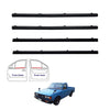 Set Weatherstrip Door Belt Outer Inner LH+RH with Vent Fit Datsun 720 Ute 80-86