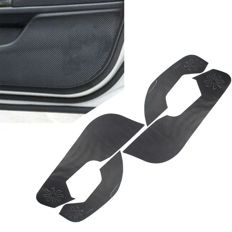 Honda Civic Hatchback 4 x Car Door Anti Kick Pad Protection Covers (17-21)