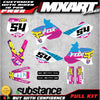KTM 50 Graphics PEAK STYLE Stickers Decals (2002-2008)