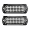 Truck Car / Van / Bus / Cab 2 x Rear Red Fog 12Led Lamp Lights 12V To 24V