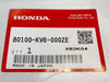 Honda XR650L Rear Fender Plastic Mud Guard