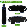 Mitsubishi Delica B34A B35A B37A Dashboard Cover Black Blue