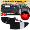Lexus IS Smoke /  / Rear Bumper LED Fog Lights Reflector (2006–2013)