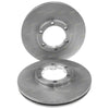 Isuzu MU UCS17 / 55 Front Disc Rotors + 4WD Brake Pads (1989 - 1995)