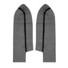 Honda CR-V Front Door Armrest Covers  Black (2007-2012)