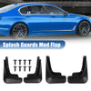 Hyundai Santa Fe 2019-2022 Mudguards Fender Kit (2 x Screws, Black)