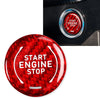 Cadillac XT4 XT6 CT5, Chevrolet, GMC Red Engine Start Stop Button Trim