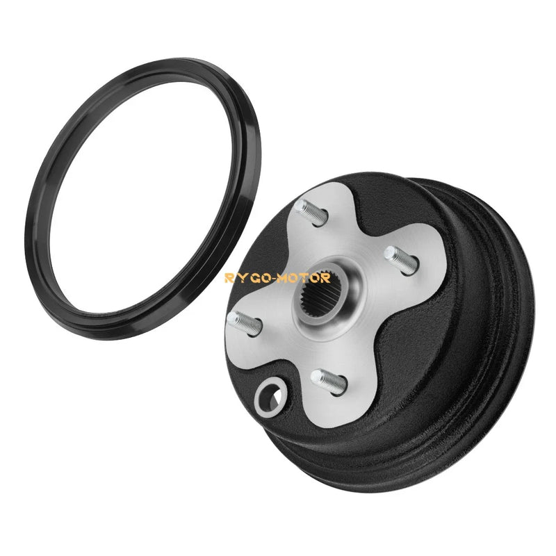 Yamaha Kodiak 400 YFM400FW Front Wheel Brake Drum Hub w/Seal (1993–1998)