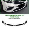 Benz GLC63 AMG X253 Front Bumper Lower Spoiler Lip (2016-2019)