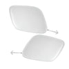 Toyota Prius Silver Front  Bumper Tow Hook Eye Cover Caps (2019-2021)
