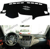 BMW X4 2014-2016, Black Dashboard Mat Sun Visor Pad Dash Cover