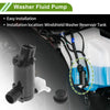 Kia Sedona EX, L, LX, SX 3.3L Windshield Washer Pump w/Grommet (2006-2014)
