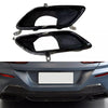 BMW 8 Series 840 G15 G16 (2019-2024) Black Rear Exhaust Tips