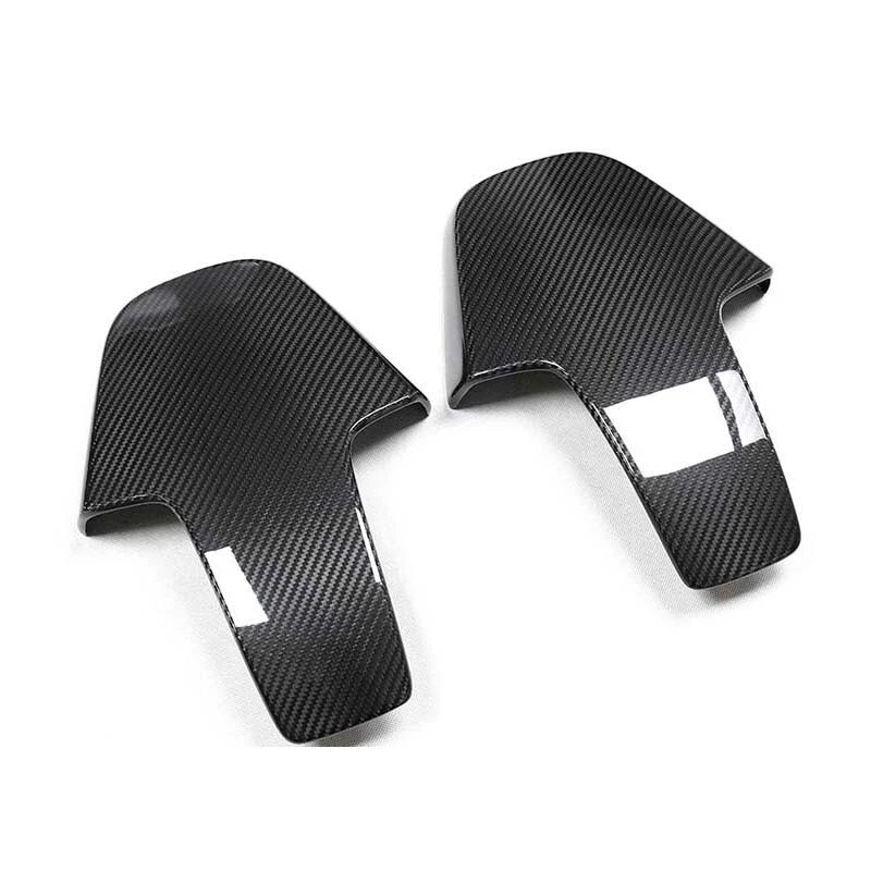 BMW G80 G82 M3 M4 X3M X4M Real Carbon Fiber Seat Back Headrest Cover Trim